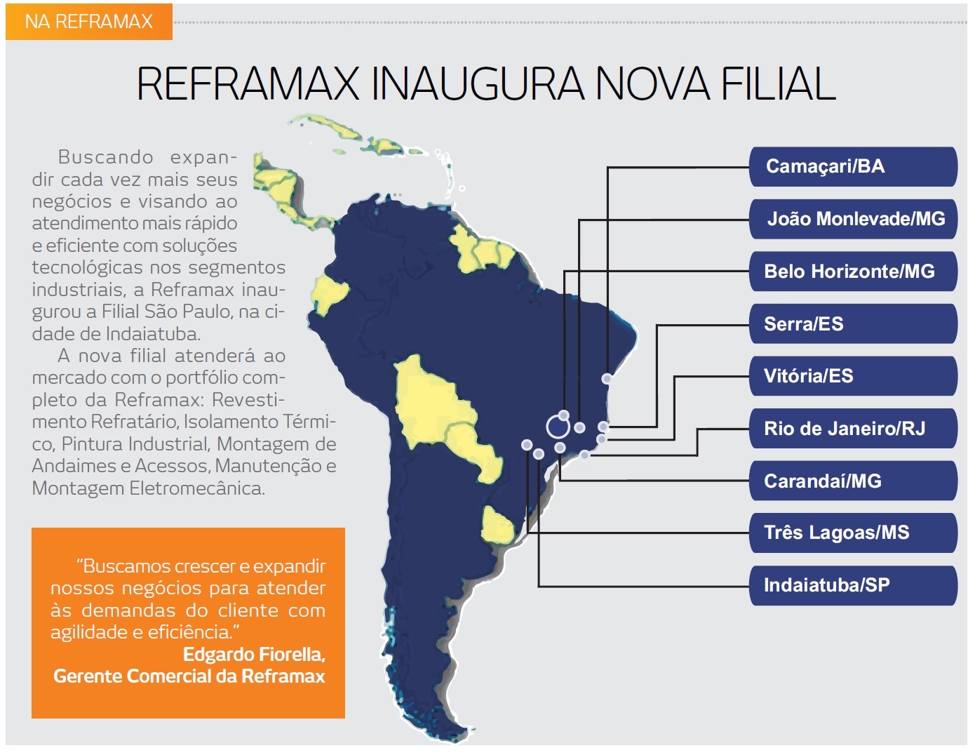 REFRAMAX INAUGURA NOVA FILIAL